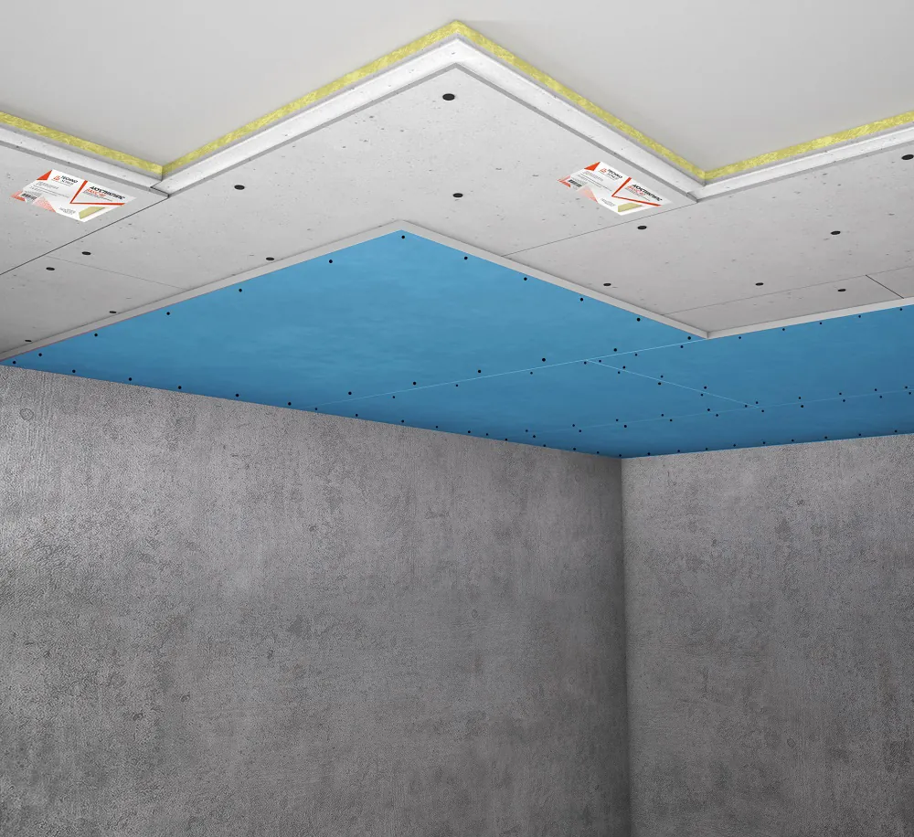 Soundproofing Under Stretch Ceilings